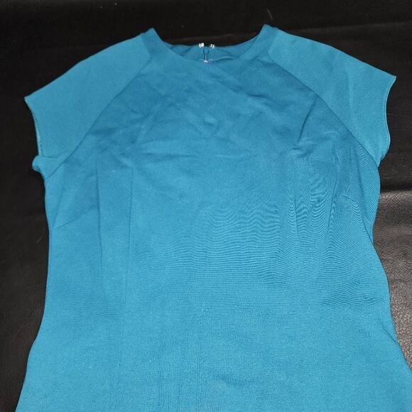 NWT Stella McCartney Teal Blue‎ Dress 46 10 12 - Picture 3 of 6